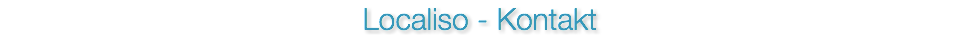 Localiso - Kontakt
